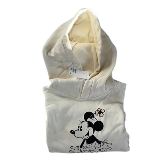H&M Ivory Minnie Mouse Hoodie Sweater - Picture 6 of 7